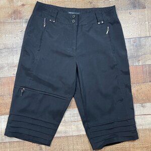 DKNY Golf Black Cropped Pants size 4
